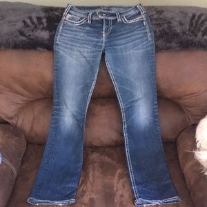 Silver jeans, Tuesday. Size 29/33